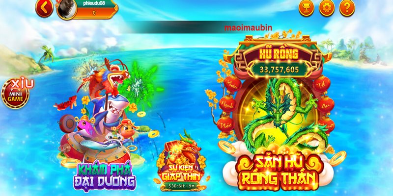 Tính năng tự bắn là một chế độ chơi đặc biệt trong game săn cá tại Go88